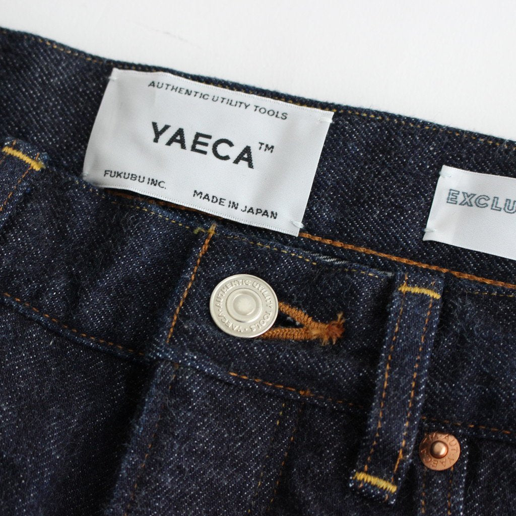 DENIM PANTS WIDE TAPERED #indigo [9-13W]