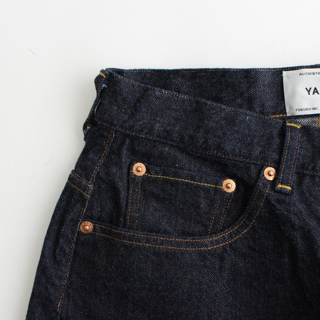 DENIM PANTS WIDE TAPERED #indigo [9-13W]