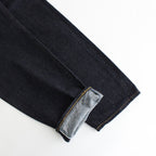 DENIM PANTS WIDE TAPERED #indigo [9-13W]