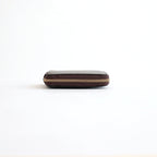 二つ折りZIP財布 - CLASSIC LEATHER LINE #BROWN [8Z-D002-051]