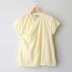 WRAP BLOUSE S/S #LILY [93116]