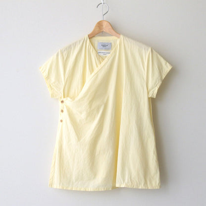 WRAP BLOUSE S/S #LILY [93116]