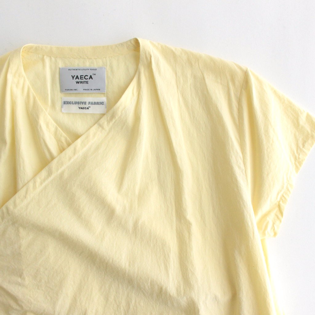 WRAP BLOUSE S/S #LILY [93116]