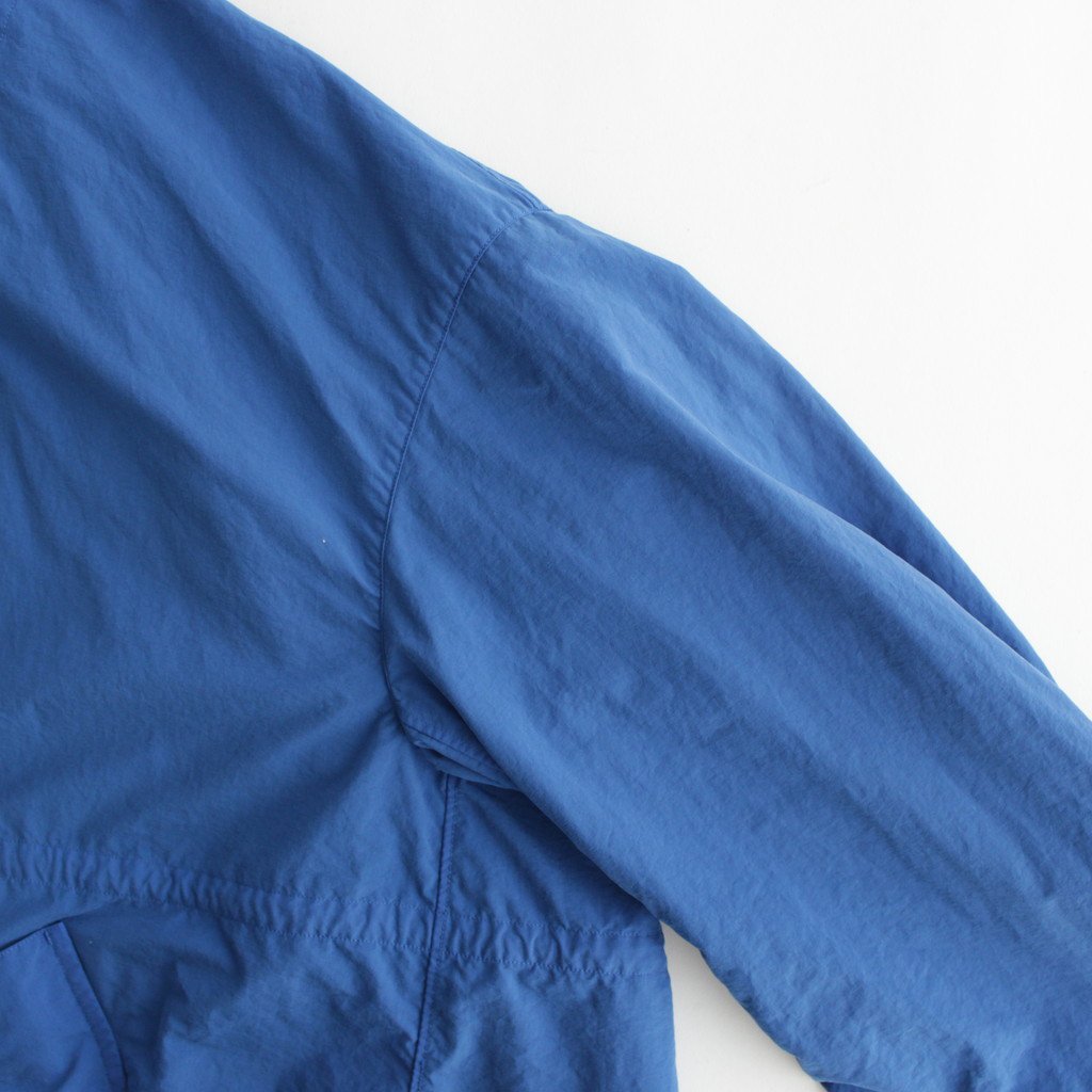 FMSTJK| ナイロンタッサー ガーメントダイ ショートモッズコート #BLUE GREY [RB_FR1002JK]