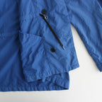 FMSTJK| ナイロンタッサー ガーメントダイ ショートモッズコート #BLUE GREY [RB_FR1002JK]