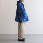 FMSTJK| ナイロンタッサー ガーメントダイ ショートモッズコート #BLUE GREY [RB_FR1002JK]