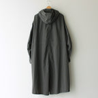 FMFOCT| Nylon Tussor Garment Dye Mod Coat #ELEPHANT GRAY [RB_FR1003CT]