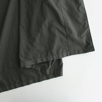 FCCLCT| Nylon Tussor Garment Dye Stand Collar Coat #ELEPHANT GRAY [RB_FR1004CT]