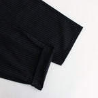CORPORATE EASY PANTS #BLACK STRIPE [FSC241-40083B]