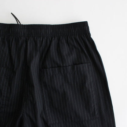 CORPORATE EASY PANTS #BLACK STRIPE [FSC243-40038B]