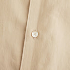 WASHED FINX TWILL SHIRT #LIGHT BROWN [A23AS03TN]