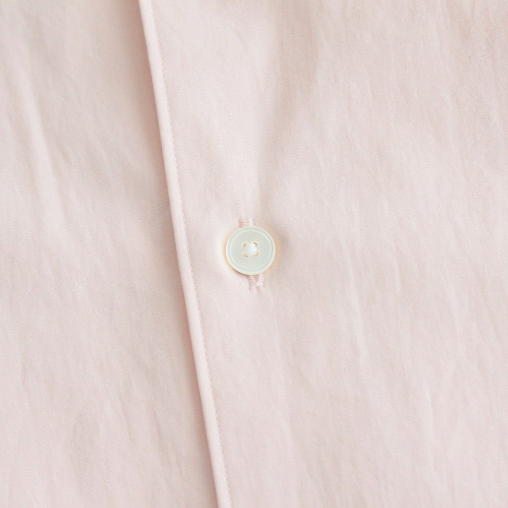WASHED FINX TWILL SHIRT #LIGHT PINK [A23AS03TN]