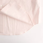 WASHED FINX TWILL SHIRT #LIGHT PINK [A23AS03TN]