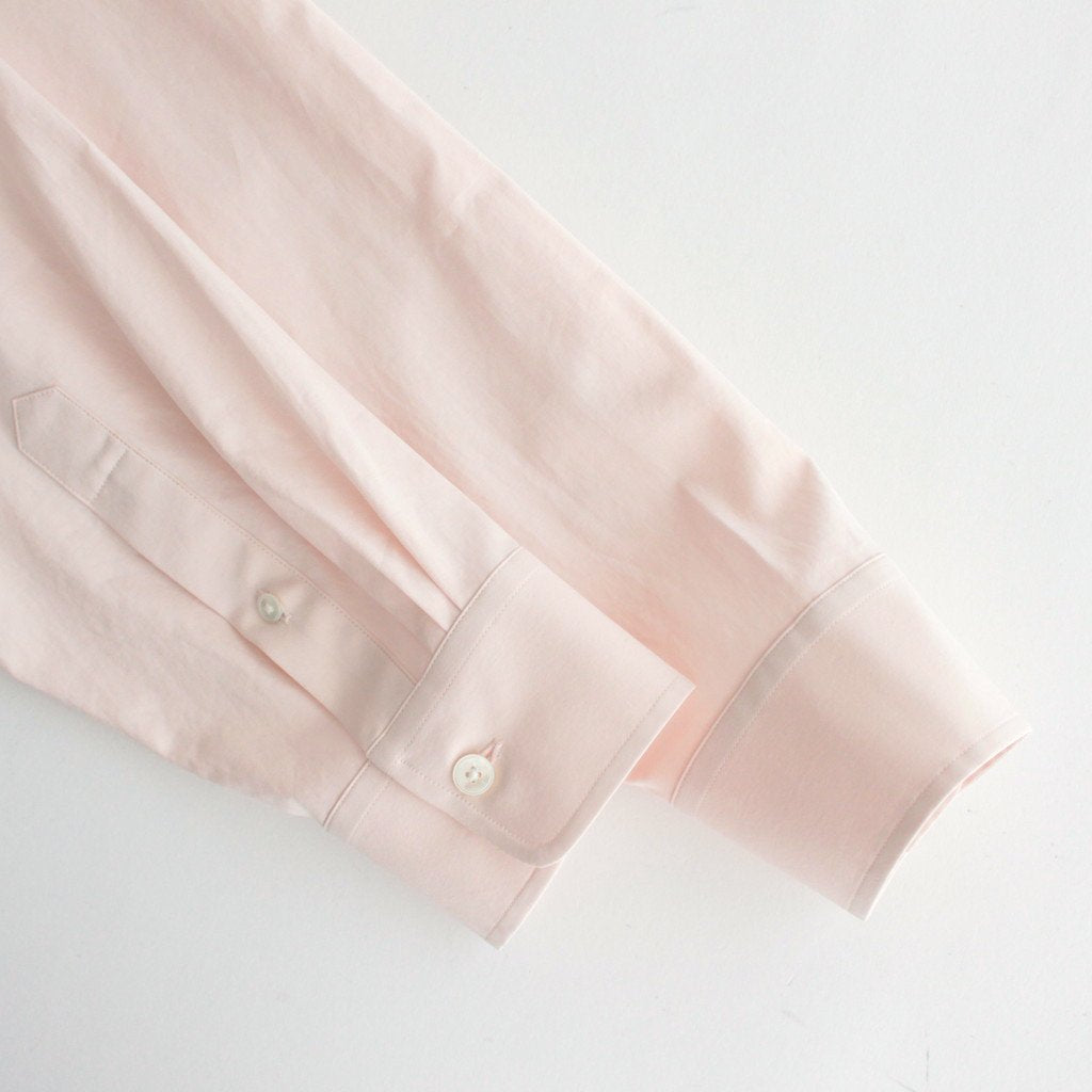 WASHED FINX TWILL SHIRT #LIGHT PINK [A23AS03TN]