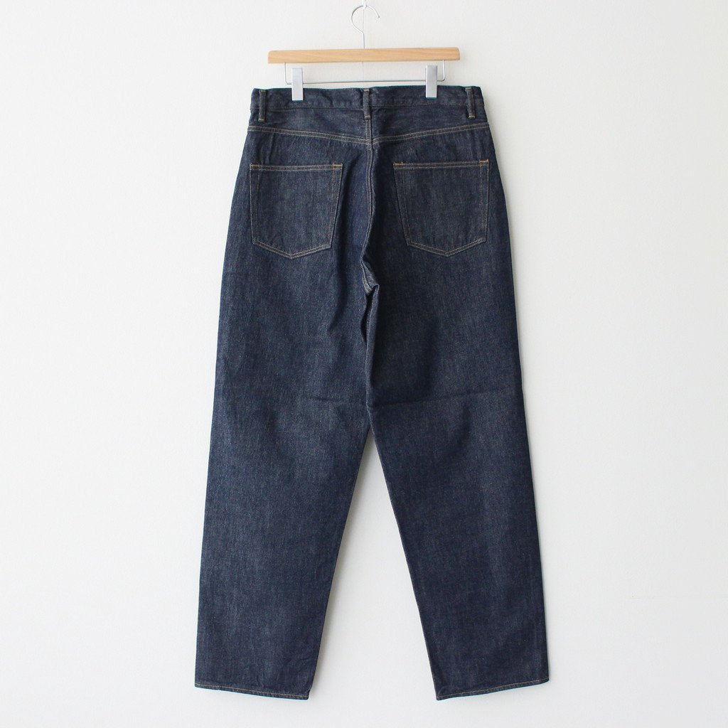 HARD TWIST DENIM WIDE PANTS #INDIGO [A00P03DM] – ciacura