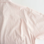 WASHED FINX TWILL BIG SHIRT #LIGHT PINK [A23AS02TN]