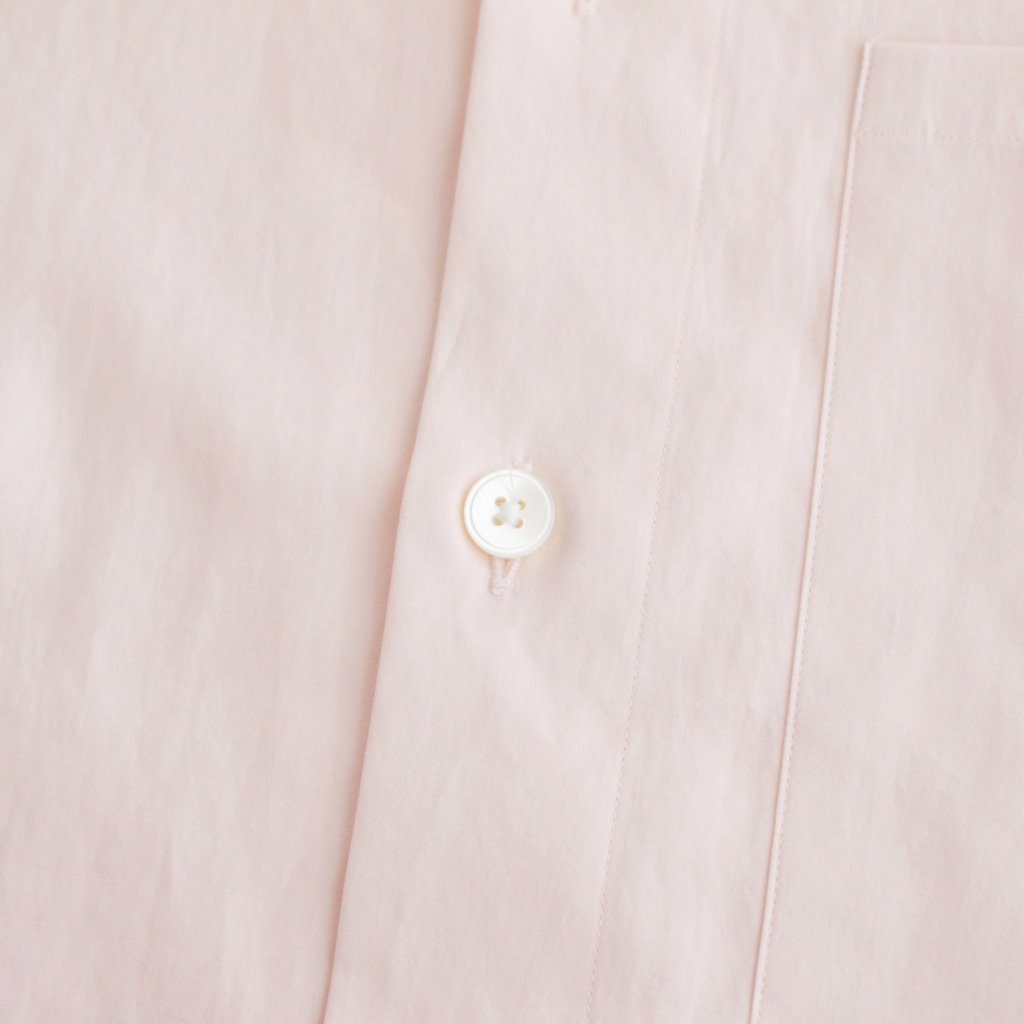 WASHED FINX TWILL BIG SHIRT #LIGHT PINK [A23AS02TN]