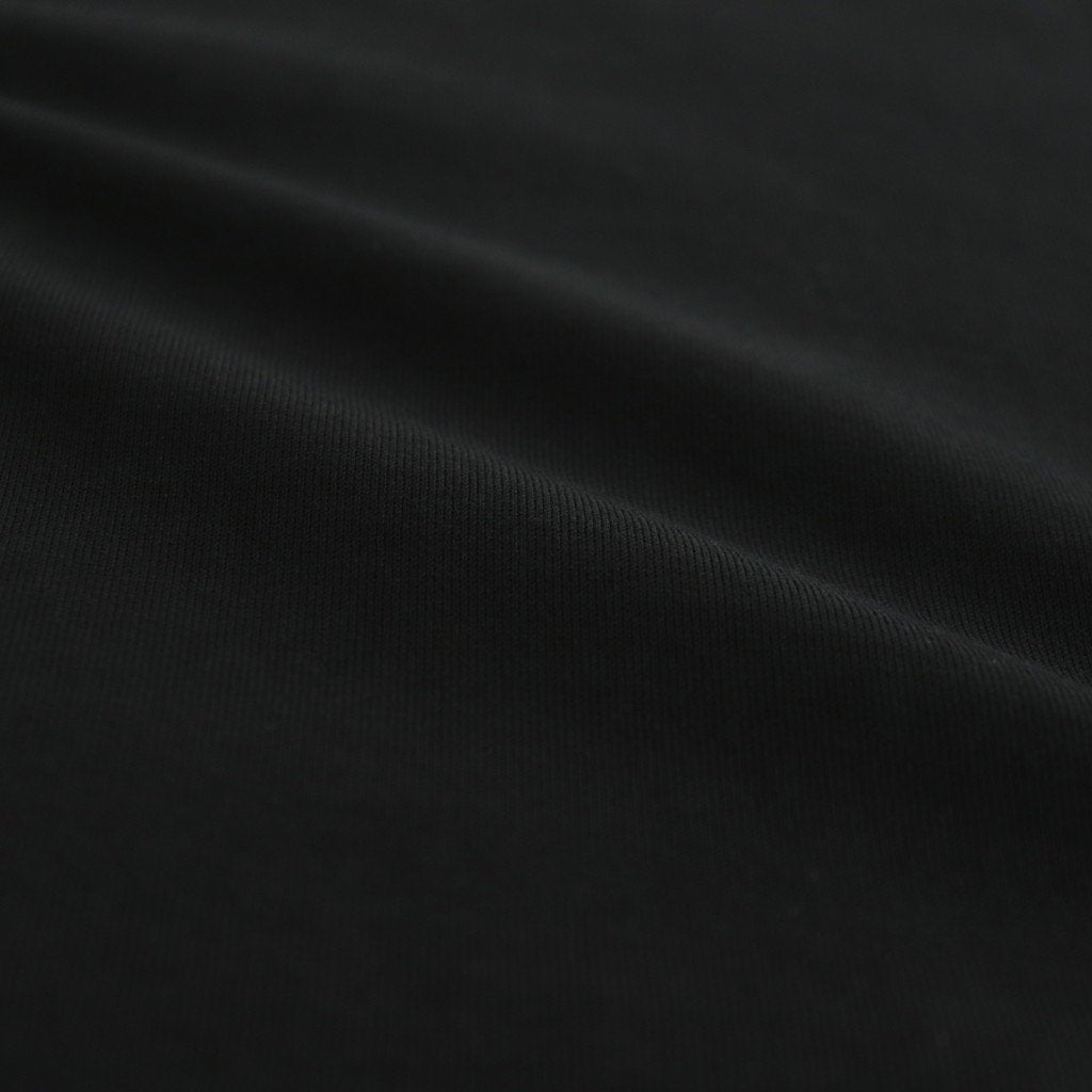 LUSTER PLAITING L/S TEE #BLACK [A00SP01GT]