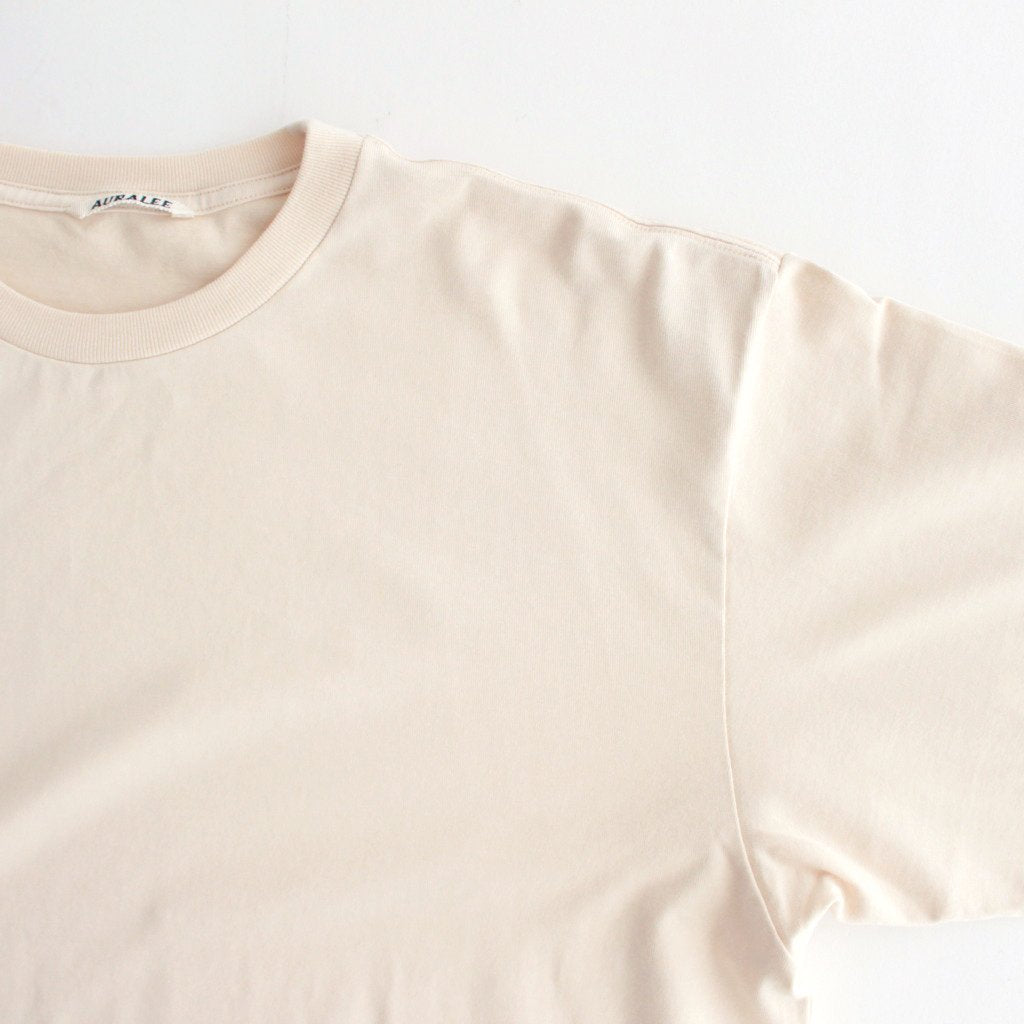 LUSTER PLAITING L/S TEE #PEACH BEIGE [A00SP01GT] – ciacura