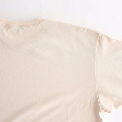 LUSTER PLAITING L/S TEE #PEACH BEIGE [A00SP01GT]