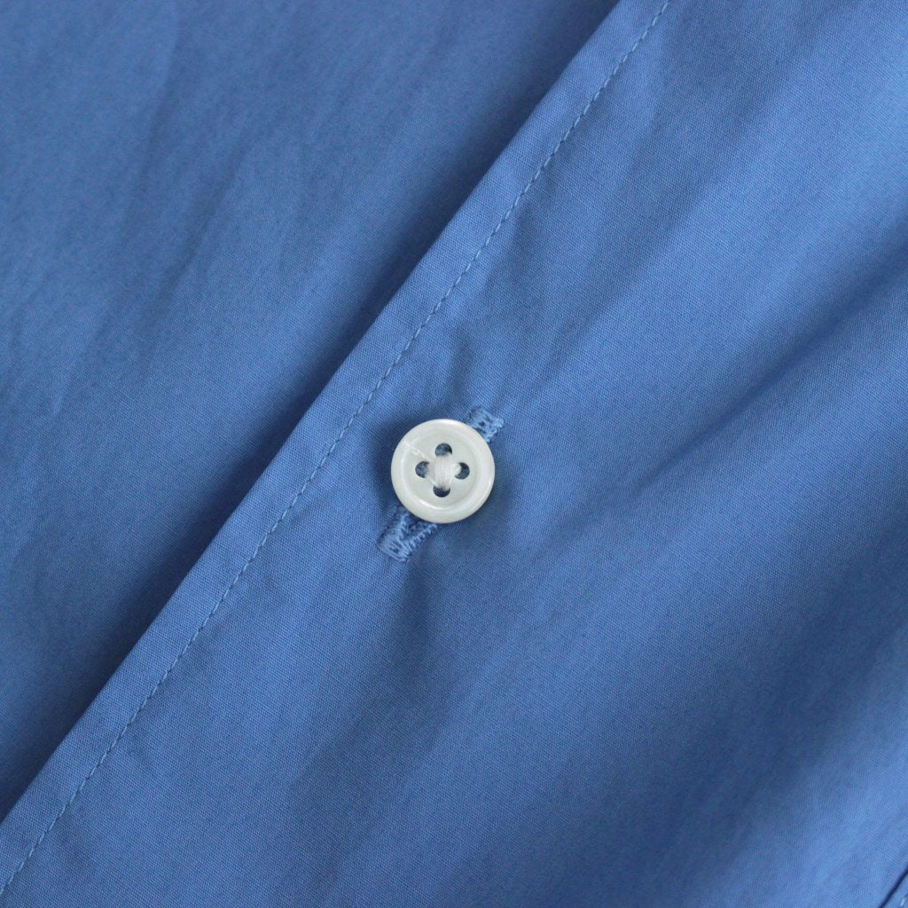 Broad L/S Oversized Regular Collar Shirt #BLUE [GM234-50001B]