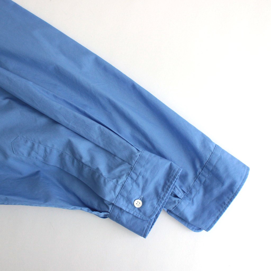 Broad L/S Oversized Regular Collar Shirt #BLUE [GM234-50001B]