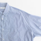 Broad L/S Oversized Regular Collar Shirt #BLUE STRIPE [GM234-50001STB]