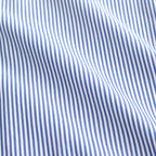 Broad L/S Oversized Regular Collar Shirt #BLUE STRIPE [GM234-50001STB]