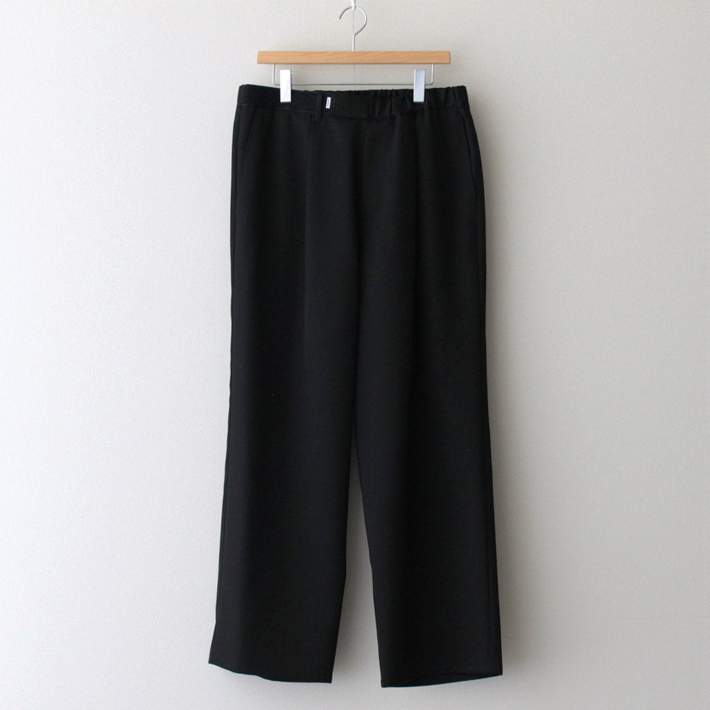 Scale Off Wool Wide Chef Pants #BLACK [GM241-40173B]