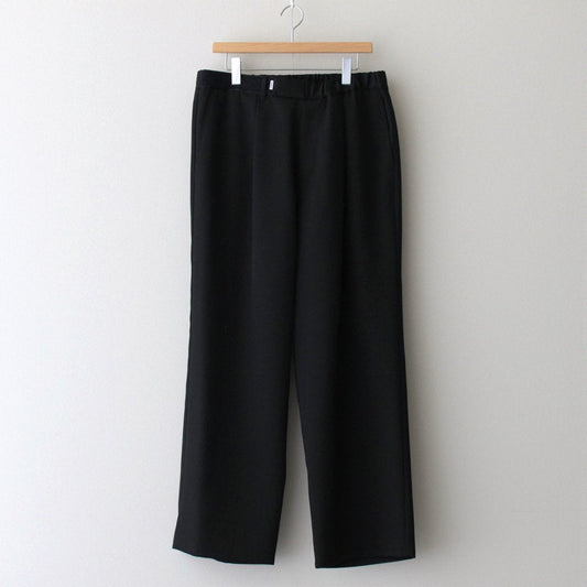 Scale Off Wool Wide Chef Pants #BLACK [GM241-40173B]