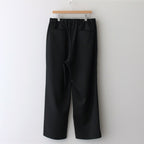 Scale Off Wool Wide Chef Pants #BLACK [GM241-40173B]