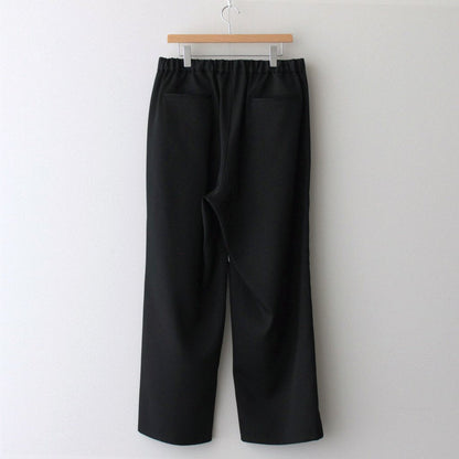 Scale Off Wool Wide Chef Pants #BLACK [GM241-40173B]