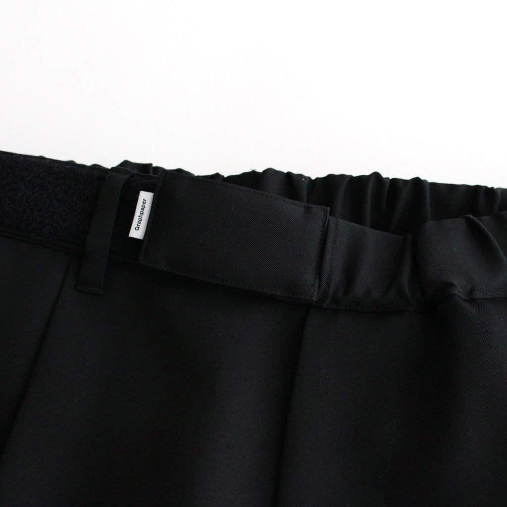 Scale Off Wool Wide Chef Pants #BLACK [GM241-40173B] – ciacura