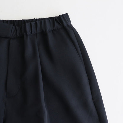 Scale Off Wool Wide Chef Pants #NAVY [GM241-40173B]