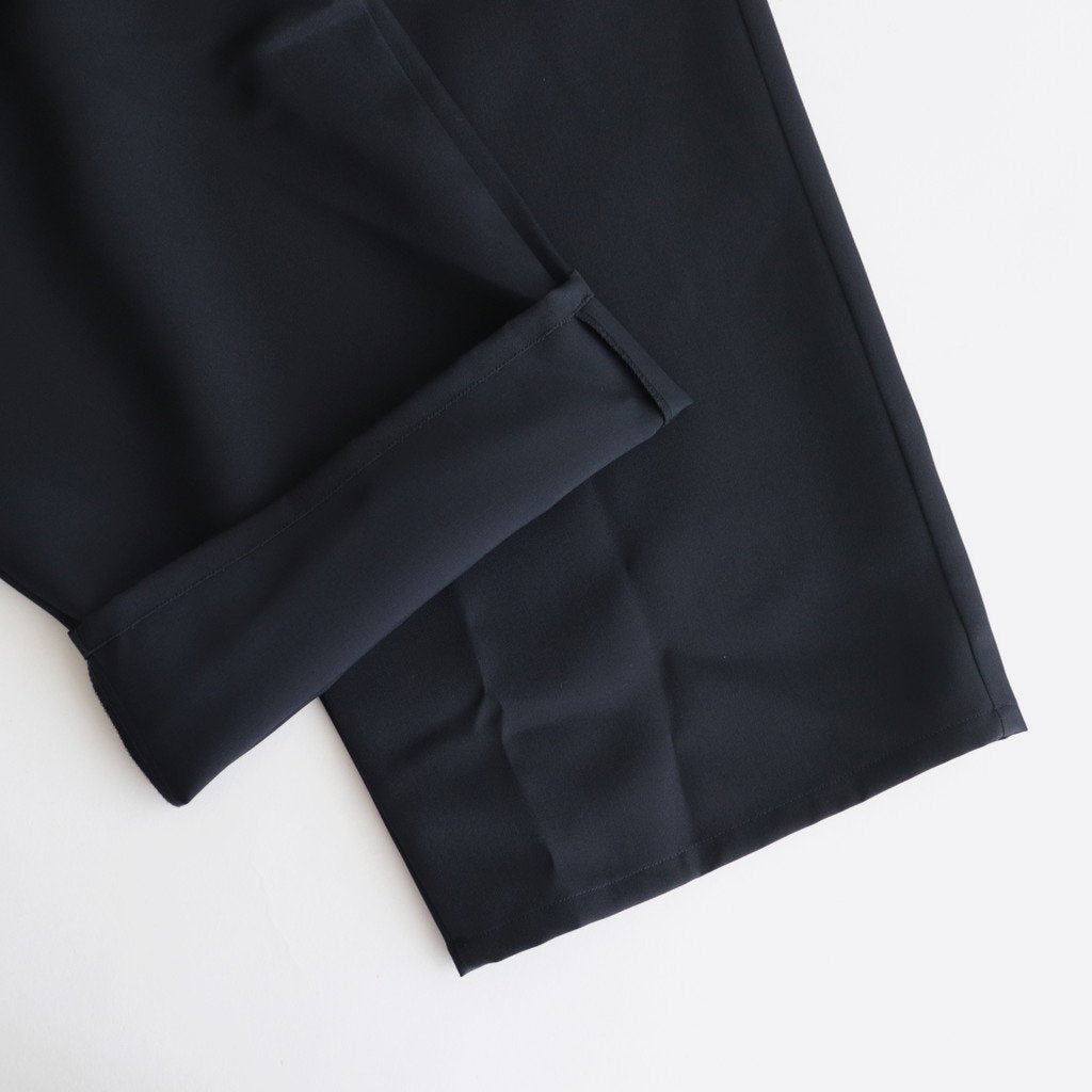 Scale Off Wool Wide Chef Pants #NAVY [GM241-40173B]