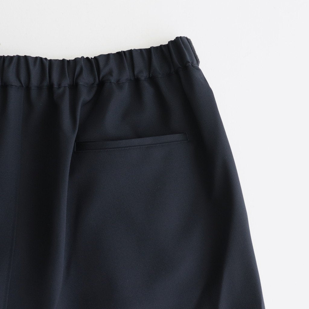 Scale Off Wool Wide Chef Pants #NAVY [GM241-40173B]