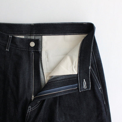 Selvage Denim Two Tuck Pants #RIGID [GU241-40188RB]