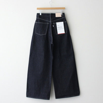 Selvage Denim Two Tuck Wide Pants #RIGID [GL241-40189RB]