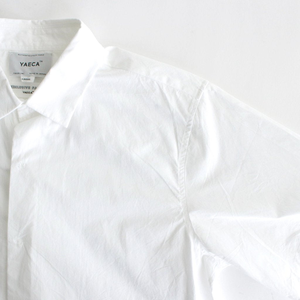 COMFORT SHIRT EXTRA WIDE S/S #white [13140] – ciacura