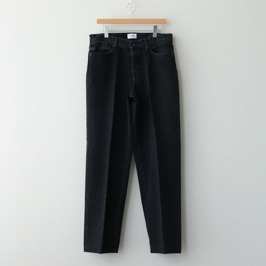 THE JEAN TROUSERS #BLACK SELVEDGE [ST-2(F)]