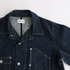 THE WORK JEAN JACKET #RINSED BLUE [ST-127]