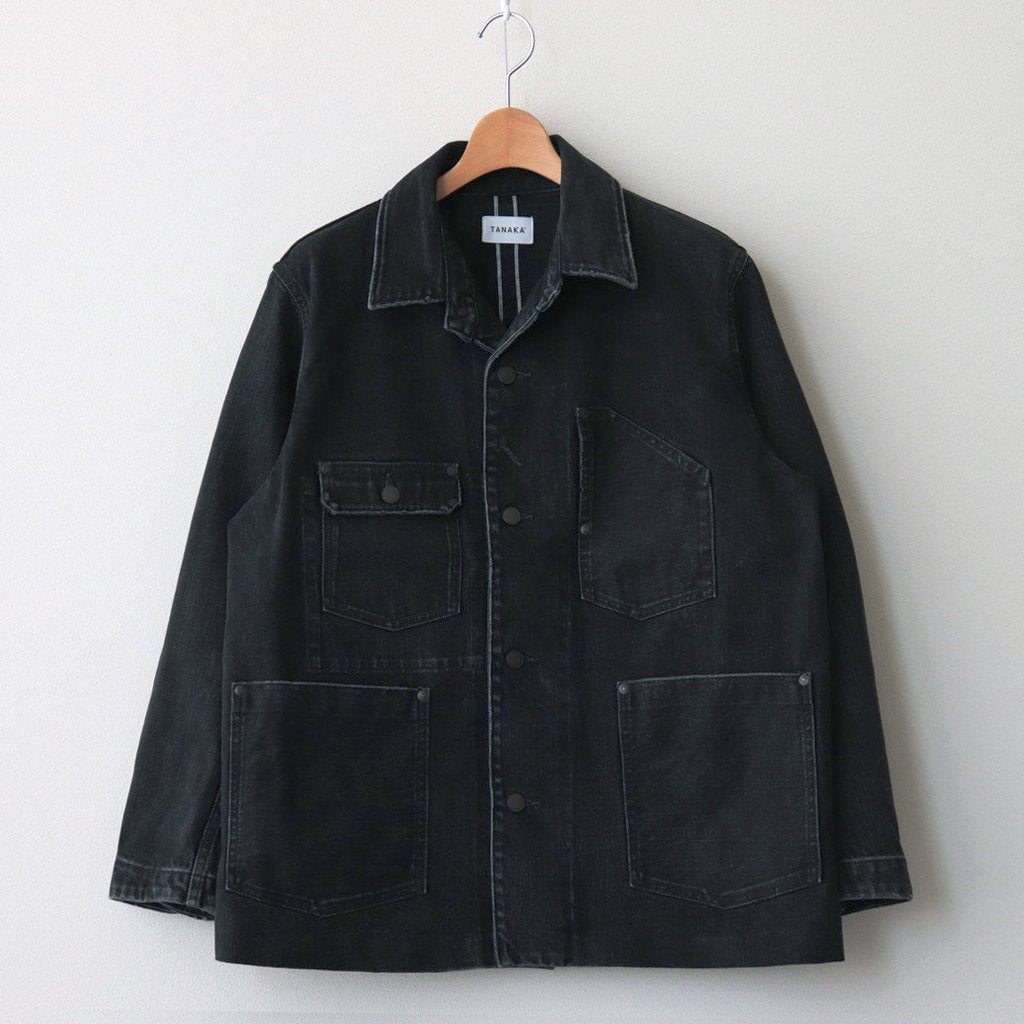 THE WORK JEAN JACKET #BLACK SELVEDGE [ST-127]