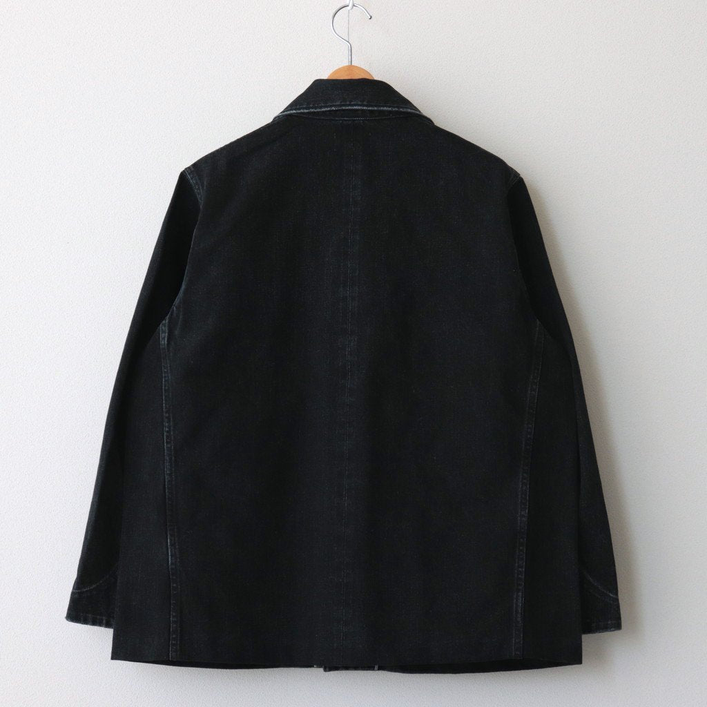 THE WORK JEAN JACKET #BLACK SELVEDGE [ST-127]