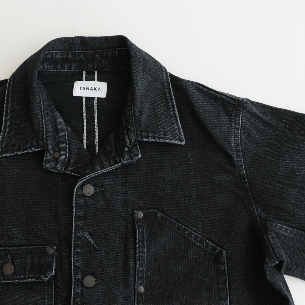 THE WORK JEAN JACKET #BLACK SELVEDGE [ST-127]