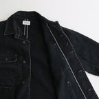 THE WORK JEAN JACKET #BLACK SELVEDGE [ST-127]