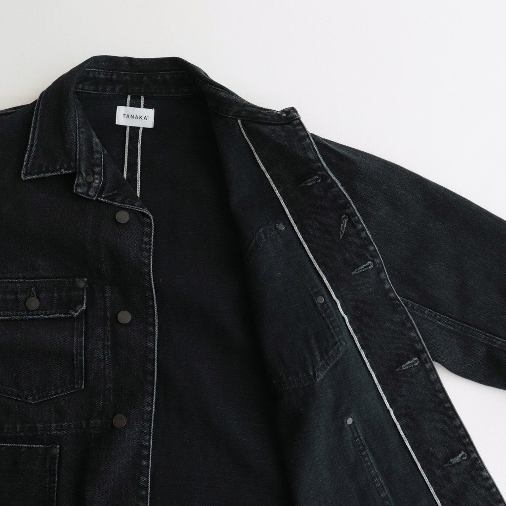 THE WORK JEAN JACKET #BLACK SELVEDGE [ST-127]