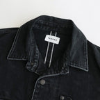THE WORK JEAN JACKET #BLACK SELVEDGE [ST-127]
