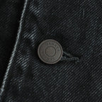 THE WORK JEAN JACKET #BLACK SELVEDGE [ST-127]