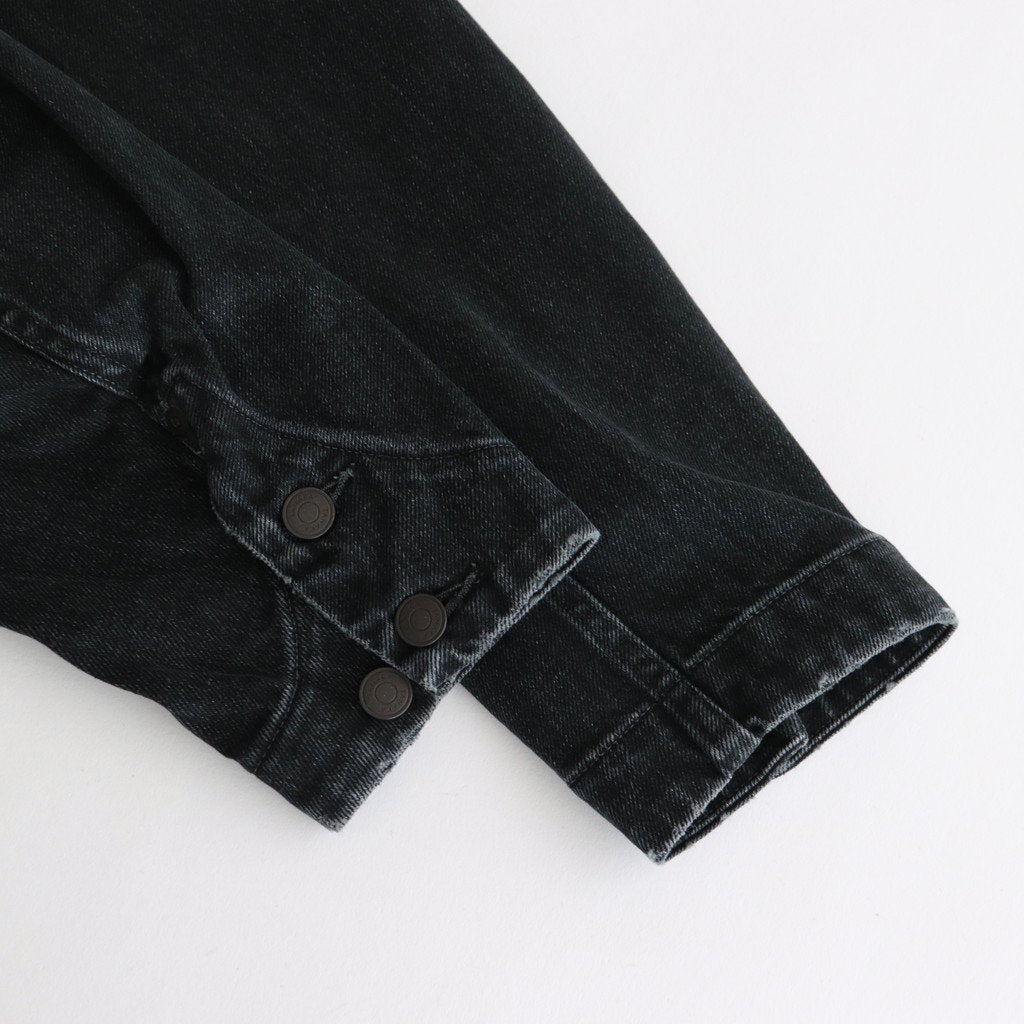 THE WORK JEAN JACKET #BLACK SELVEDGE [ST-127]