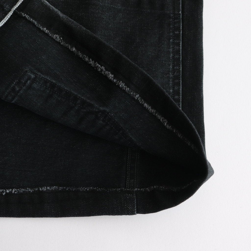 THE WORK JEAN JACKET #BLACK SELVEDGE [ST-127]
